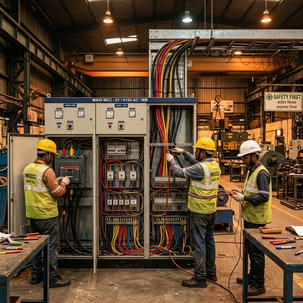 Industrial panel installation
